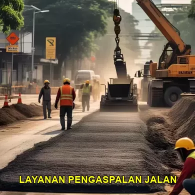 layanan pengaspalan jalan